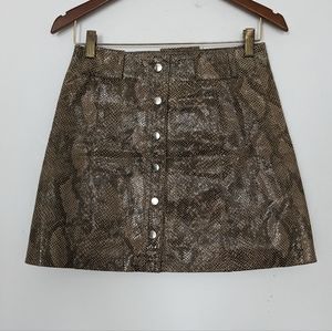 Amazing Zara vegan leather mini